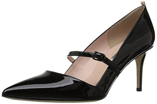 SJP by Sarah Jessica Parker Women's Nirvana 70 Pointed Toe Mary Jane Pump, Black Patent Leather, 41.5 B EU (11 US) | Amazon (US)