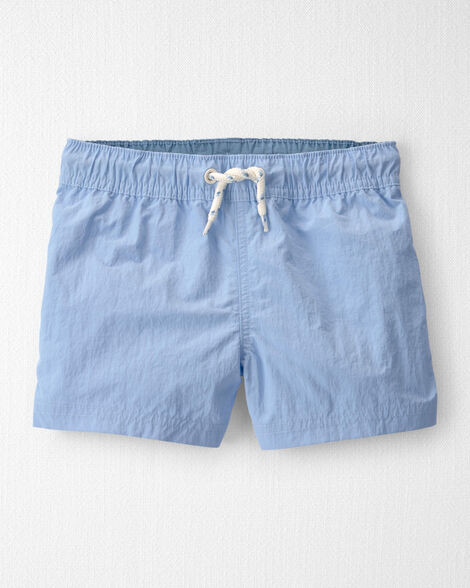 Toddler Boy Recycled Solid Swim Trunks - Little Planet | Carter's | Carter's Inc