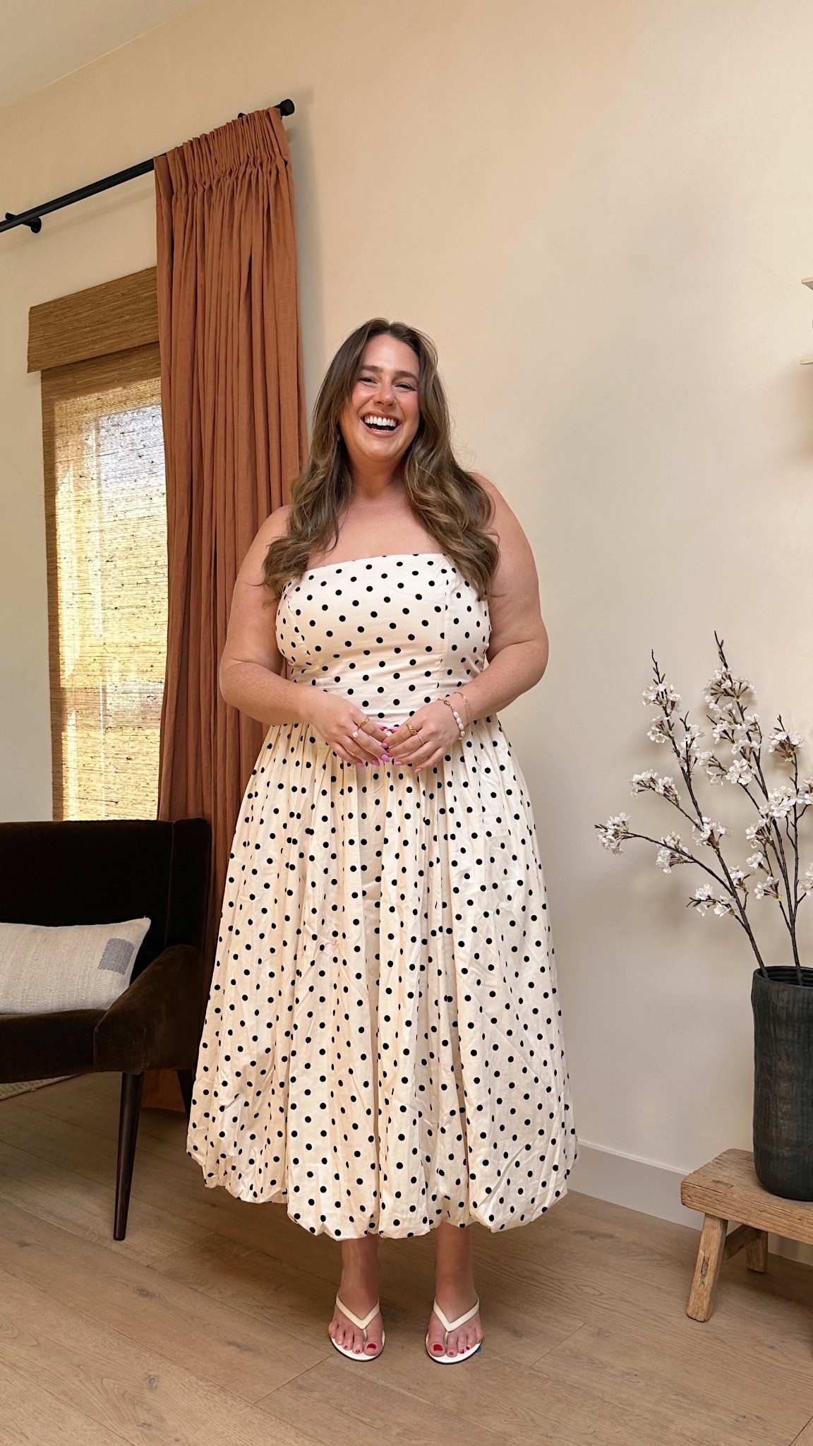 I’m wearing the size XL, I could of also taken the Large because the top has smocking. I’m also linking the strapless bra I love!

#LTKWatchNow #LTKMidsize #LTKSaleAlert