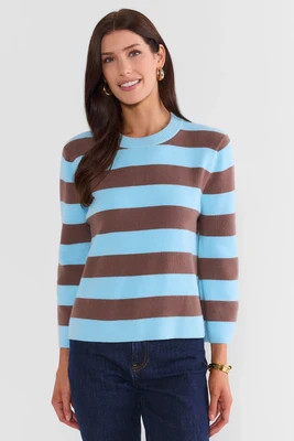 Blue Striped Sweater | Avara