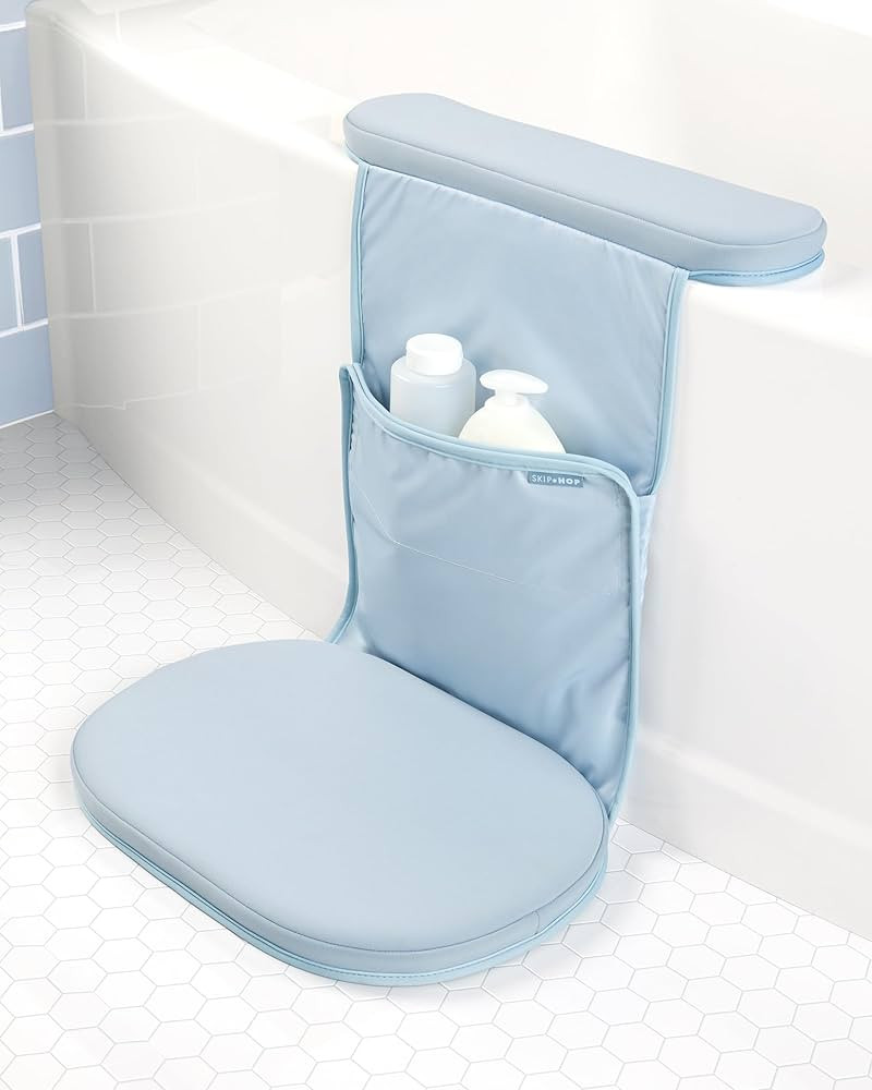 Skip Hop Baby Bath All-in-One Cushioned Elbow Saver & Kneeler Pad Set with Height-Adjustable Desi... | Amazon (US)