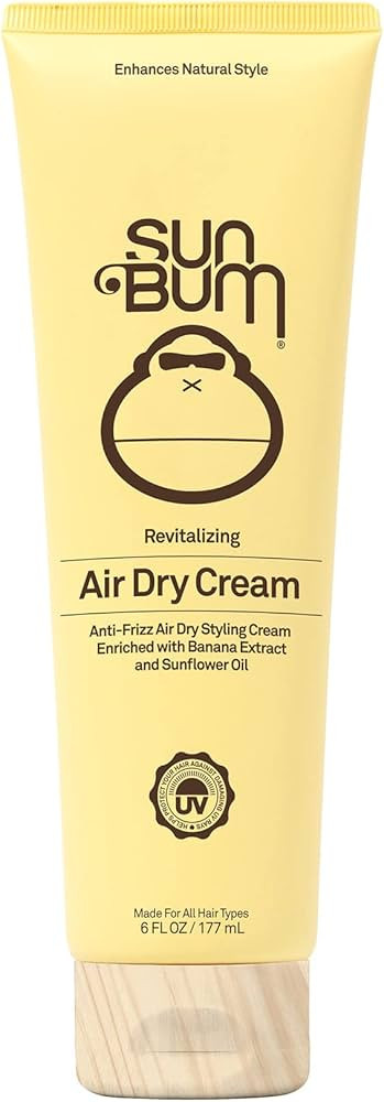 Sun Bum Revitalizing Air Dry Cream | Vegan and Cruelty Free Anti Frizz Styling Cream | 6 oz | Amazon (US)