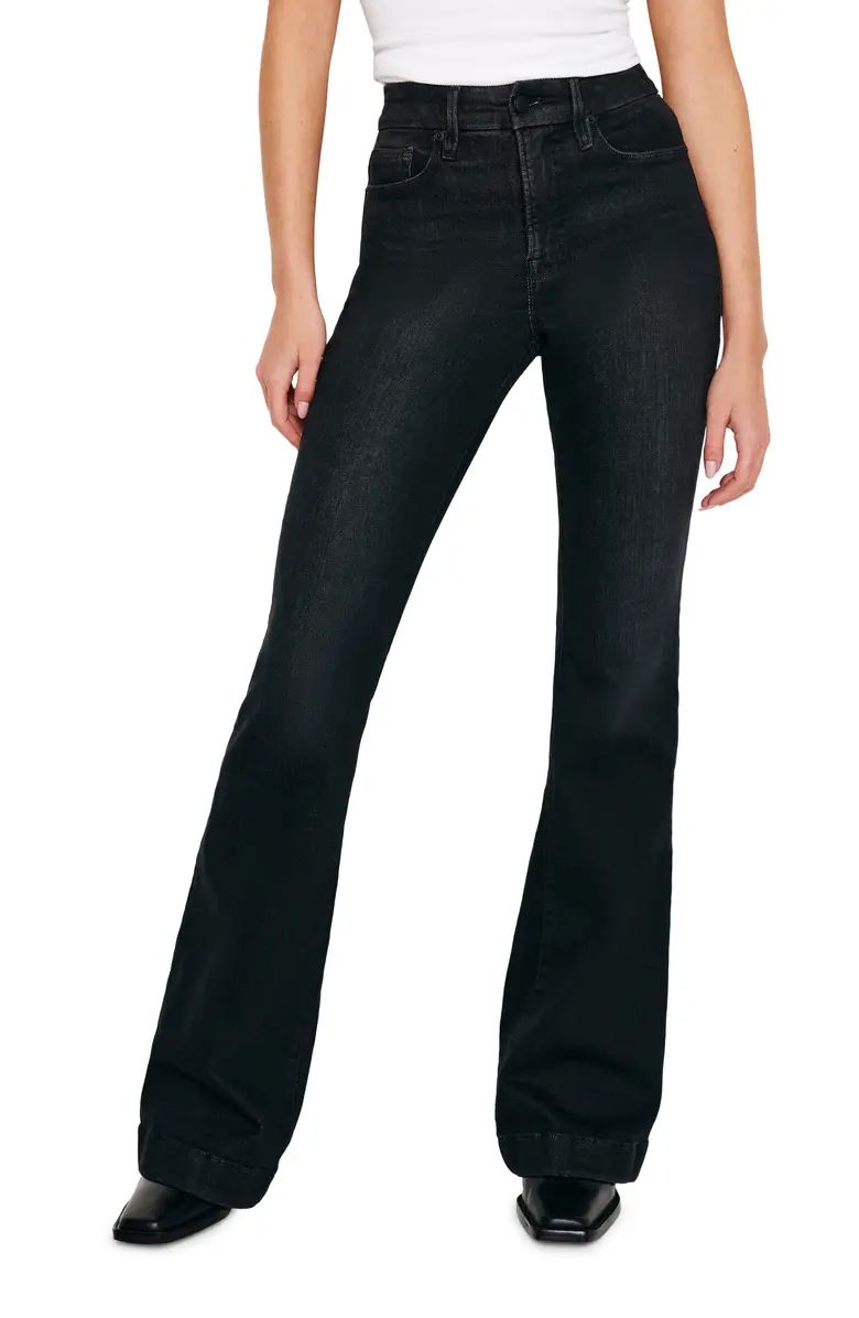 Good American Good Legs Flare Jeans | Nordstrom | Nordstrom