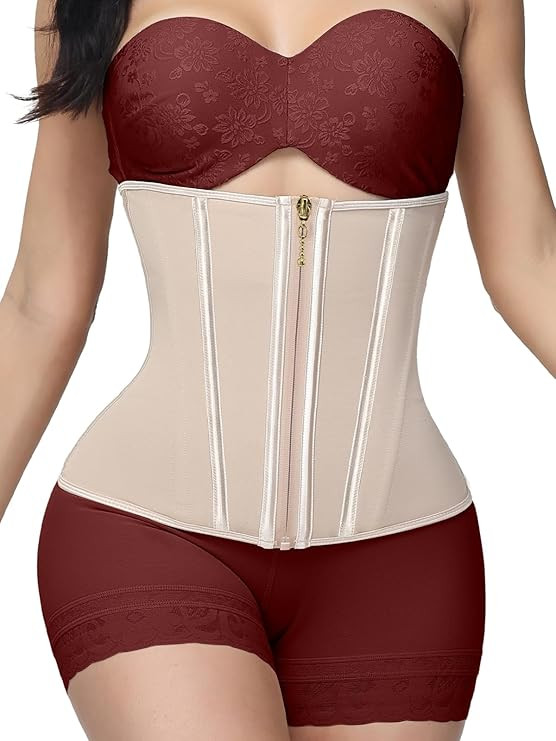 SHAPSHE Entrenador de cintura para mujer, con control de abdomen, corsé de entrenamiento, moldea... | Amazon (US)