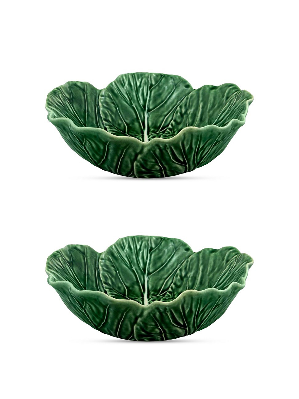 Cabbage 2-Piece Individual Salad Bowl Set - Green - Green | Saks Fifth Avenue