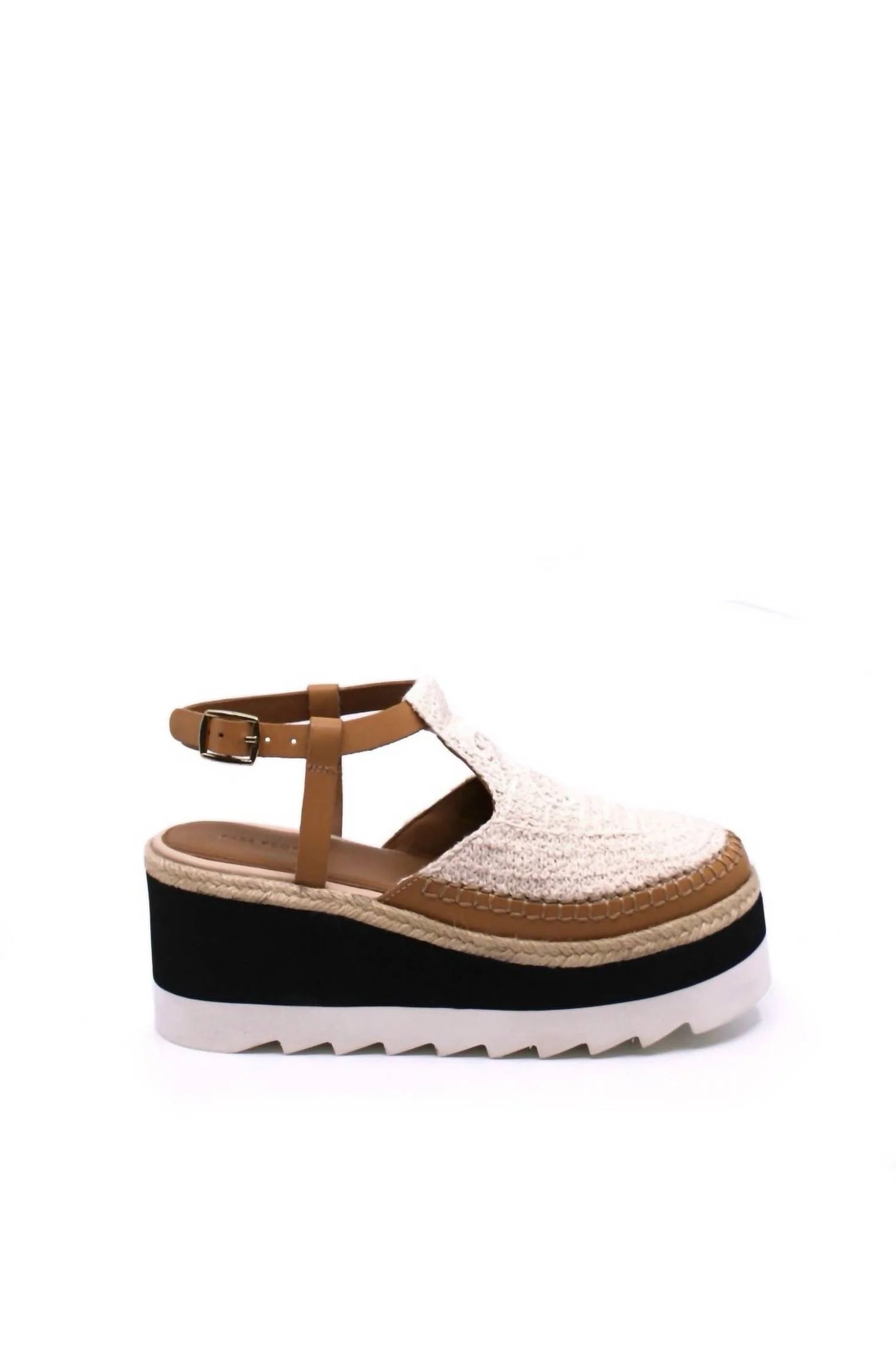 Women's Morning In Mykonos Espadrille Wedge In Vachetta | Shop Simon