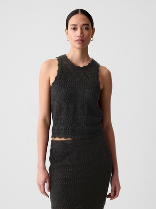 Crochet Halter Tank Top | Gap (US)