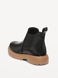 Faux-Leather Chelsea Boots for Toddler Girls | Old Navy (US)