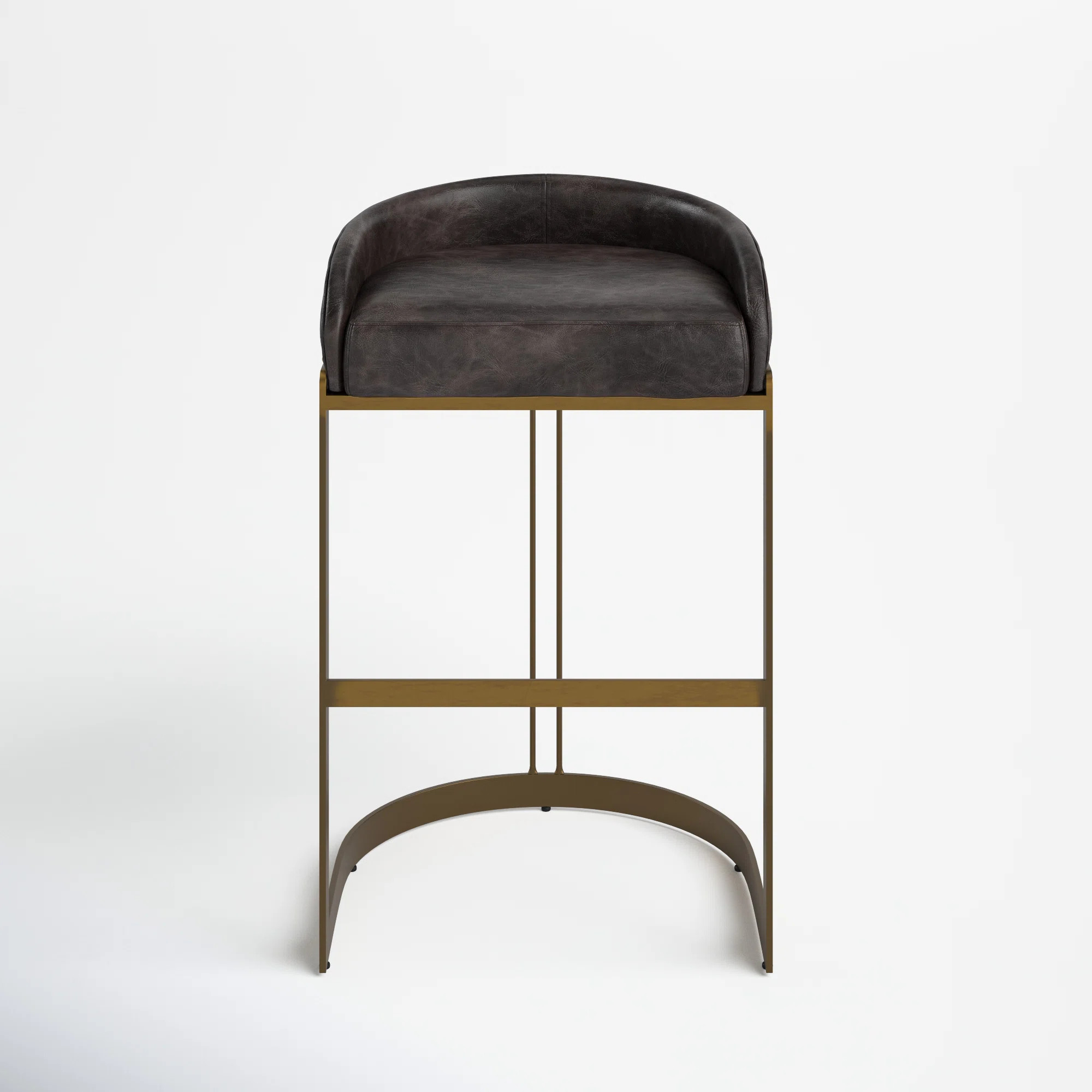 Bradley Genuine Leather Bar & Counter Stool | Wayfair North America