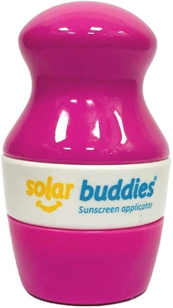 Full Pink Solar Buddies Refillable Roll On Sponge Applicator For Kids, Adults, Families, Travel S... | Amazon (US)