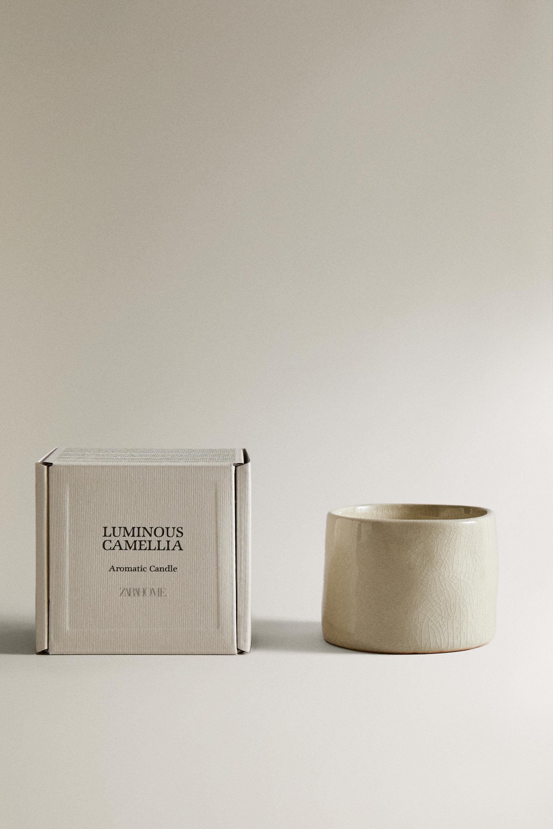 (150 G) LUMINOUS CAMELLIA SCENTED CANDLE - Light pink - ONE SIZE ONLY | Zara UK