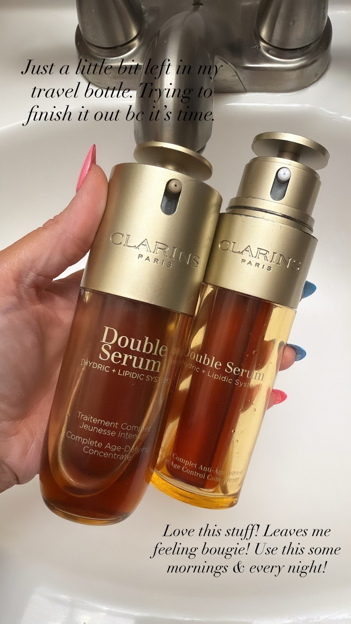 Love this serum - use it most Mornings and every night! @clarins

#LTKmorningroutine #LTKselfcare #LTKBeauty