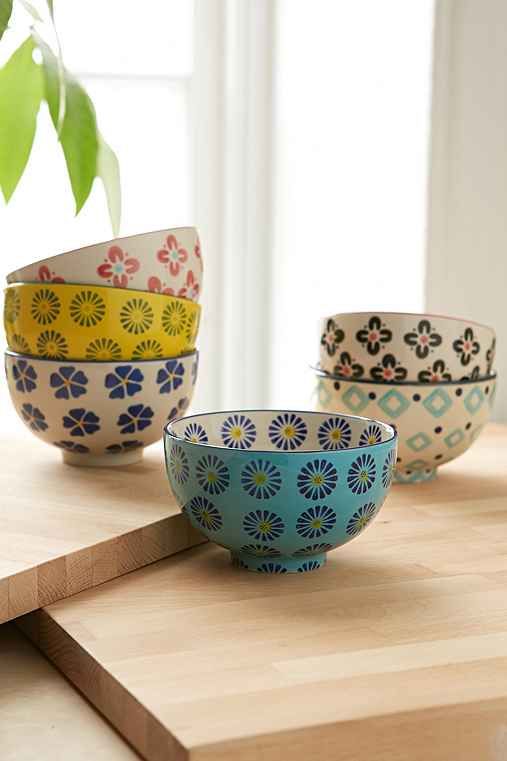 Floral Treat Bowl Set,MULTI,ONE SIZE | Urban Outfitters US