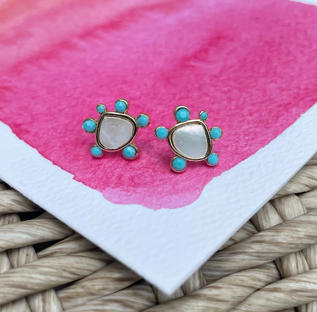 Bora Bora Studs | Erin McDermott Jewelry