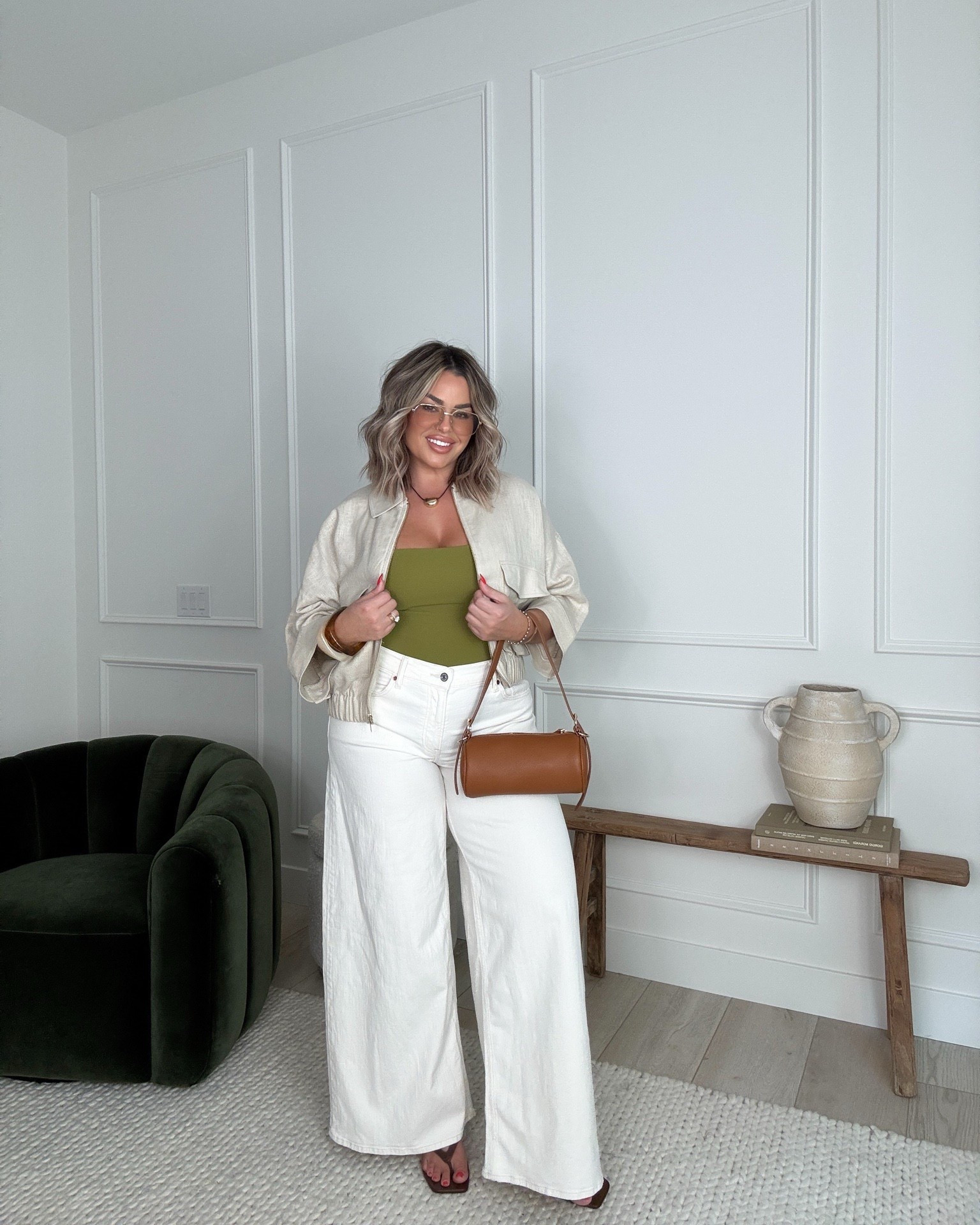 Pants 31L use code denimAF 8/6-8-11 to save extra 15% off the jeans 
Bodysuit L 
Jacket XL 
#zara #amazon #abercrombie #sale 

Follow my shop @shaynaslife on the @shop.LTK app to shop this post and get my exclusive app-only content!

#liketkit 
@shop.ltk
https://liketk.it/5kM9z

#LTKFindsUnder100 #LTKMidsize #LTKSaleAlert