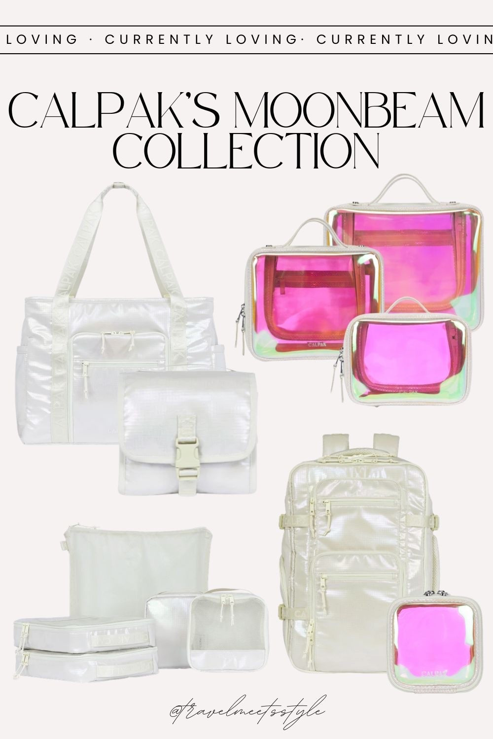 CALPAK just dropped a new color in some of my favorite travel bags! Introducing Moonbeam 🌈


Toiletry bag, travel bag, travel tote, packing cubes, cosmetic bags, travel backpack, iridescent

#LTKTravel