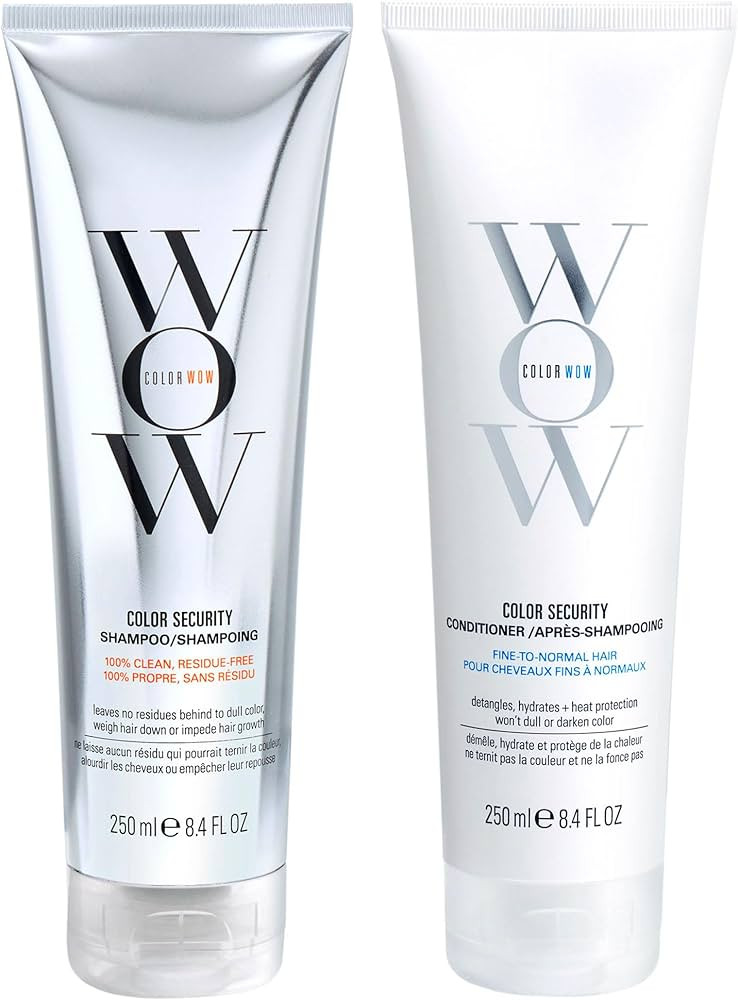 COLOR WOW Dream Clean Duo - 100% clean, sulfate-free COLOR SECURITY SHAMPOO and weightless COLOR ... | Amazon (US)