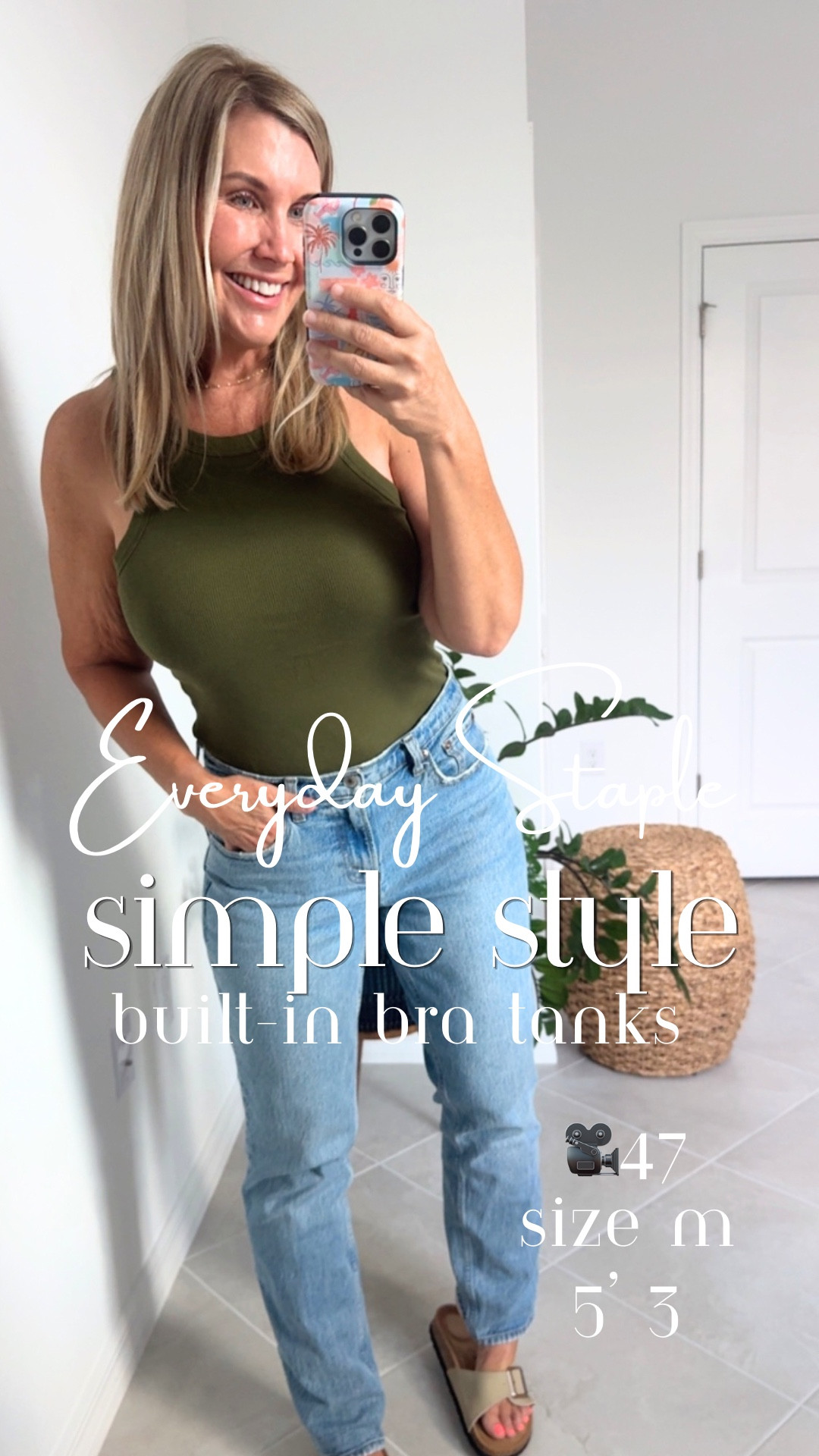 Everyone has probably seen these built-in bra tanks by now… right?!?

Just comment SHOP and I’ll send ya the deets! 🛍️
They’re comfortable, flattering, and easy to throw on and go — especially when you want support without layering in Florida heat.

One of those simple pieces that actually earns a spot in your closet.

built in bra tank
amazon built in bra tank
women over 40 fashion
comfortable tank tops
casual mom style
easy summer outfits
flattering basics
affordable amazon fashion
midlife style
everyday outfit ideas #CasualStyleOver40 #EverydayOutfitIdeas #MomStyle