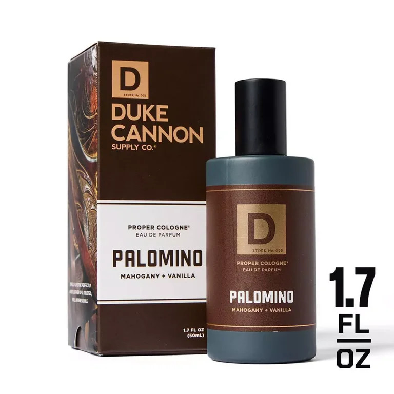 Duke Cannon Supply Co. Proper Cologne for Men - Palomino Scent of Mahogany and Vanilla - 1.7 fl o... | Walmart (US)