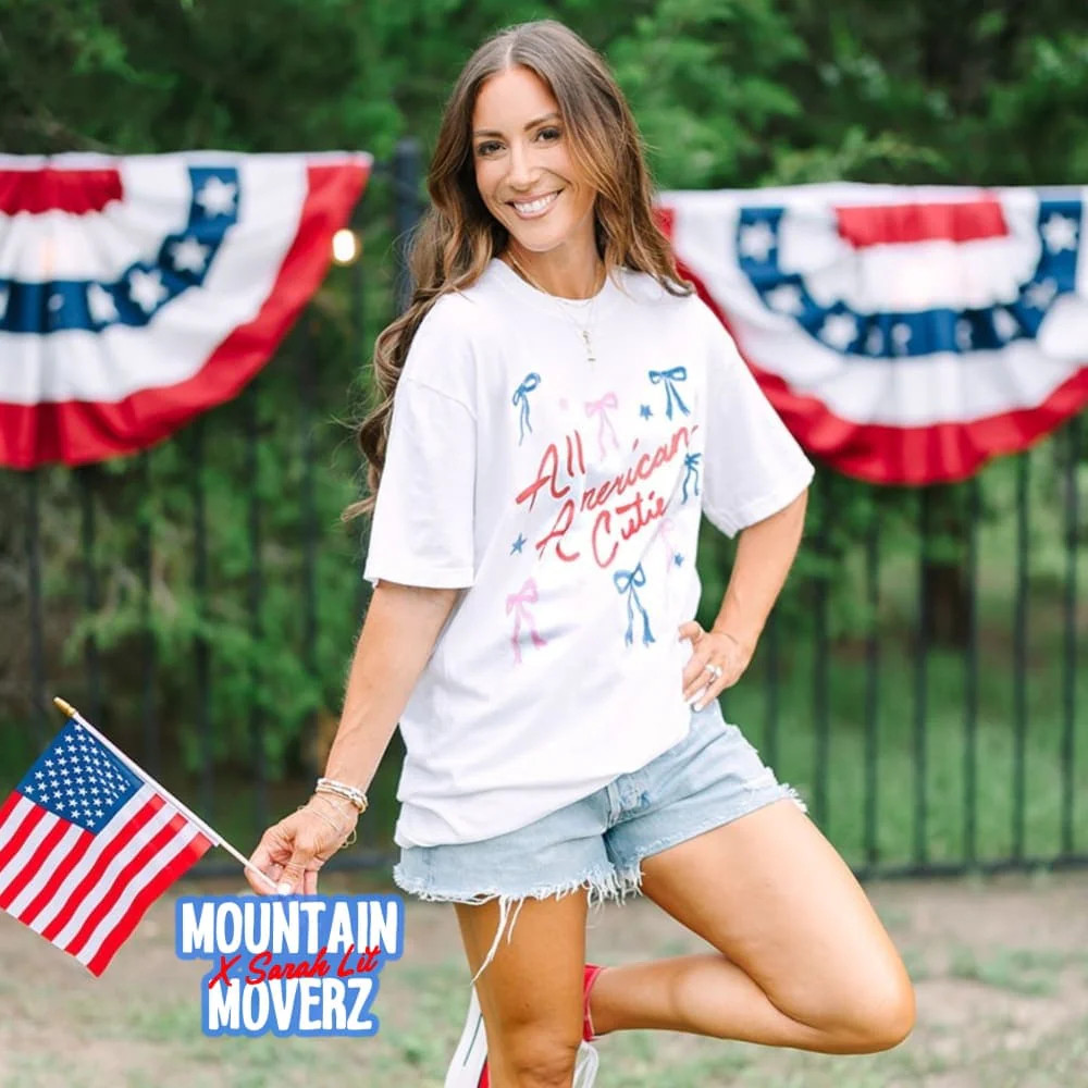 All American Cutie - Adult Tee | Mountain Moverz