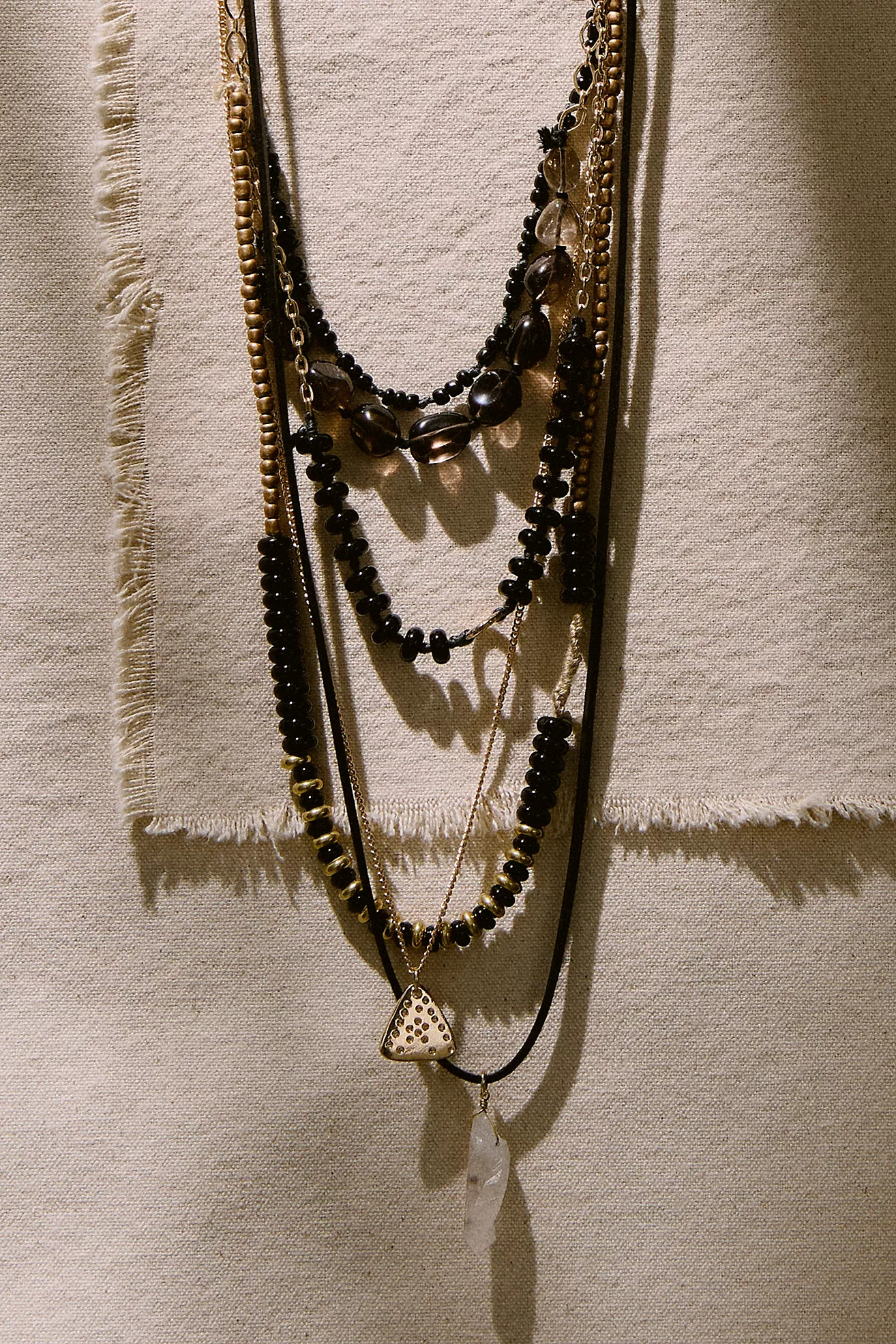 Hailee Semiprecious Beaded Necklace | Free People (Global - UK&FR Excluded)