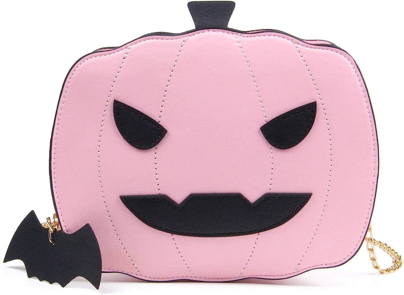 Kuang Women Pumpkin Shoulder Bag Novelty Devil Crossbody Purse Fashion Halloween Trick or Treat P... | Amazon (US)