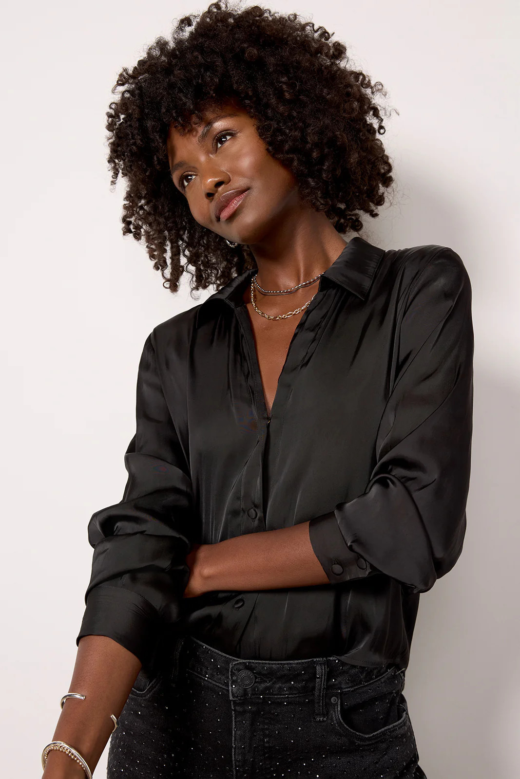 Clara Silky Top | Evereve