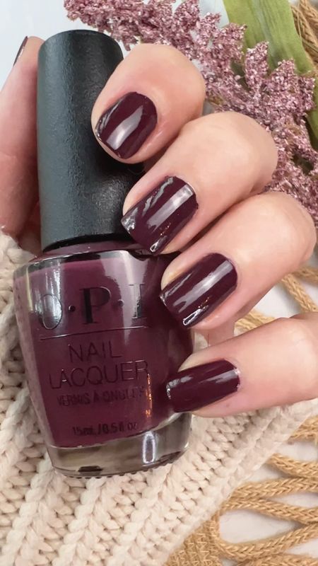 OPI “Yes My Condor Can-Do” Nail Polish Try On
This is such a pretty Bordeaux color for summer to fall. I love this shade of nail polish especially in fall and winter. It’s such a classy and timeless color

OPI Nail polish | wine red nail polish | short nails | fall nail colors | burgundy nail polish


#LTKbeauty #LTKunder50 #LTKstyletip