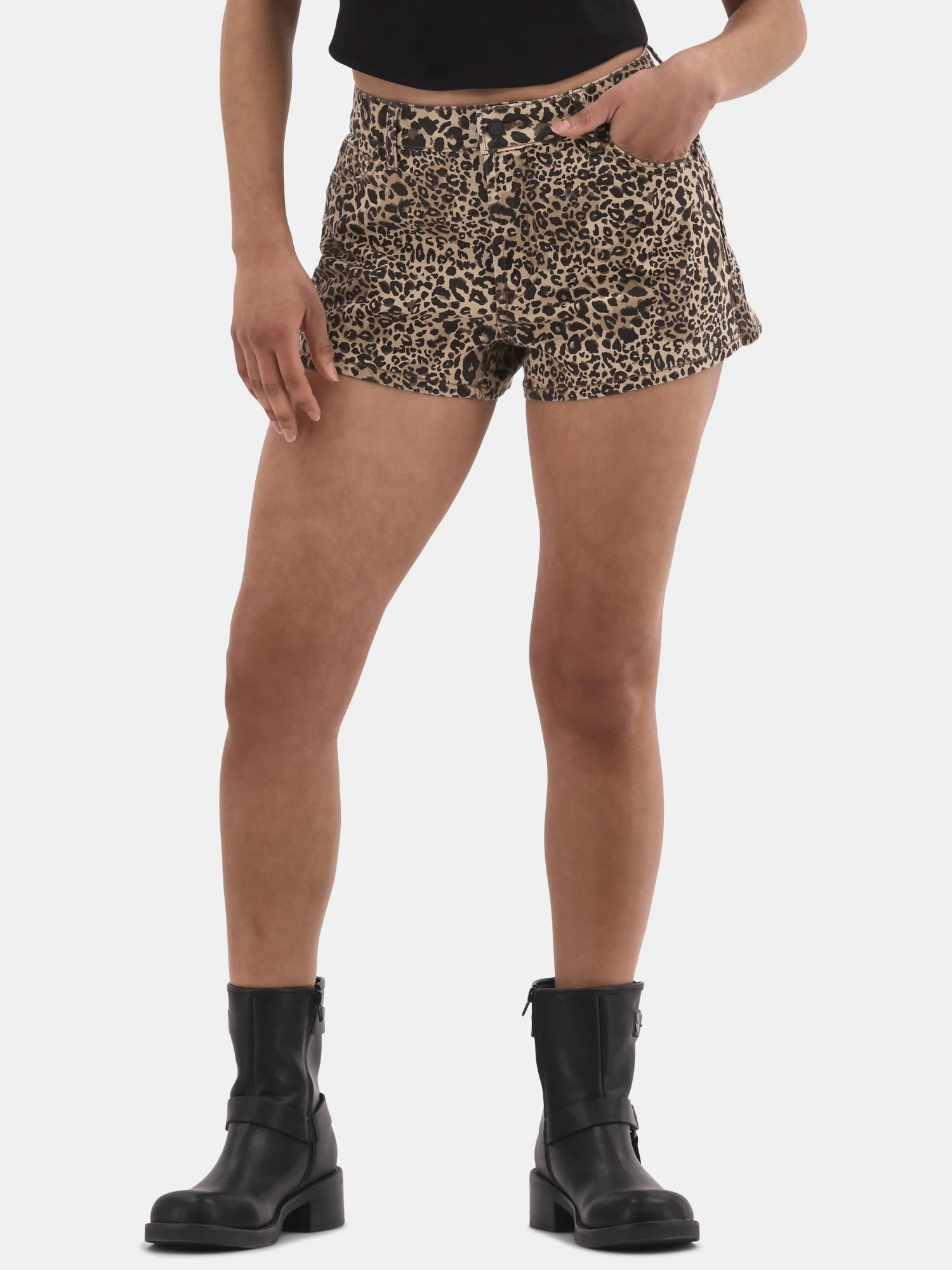 No Boundaries Denim Shorts, 3'' Inseam, Women's and Women's Plus | Walmart (US)