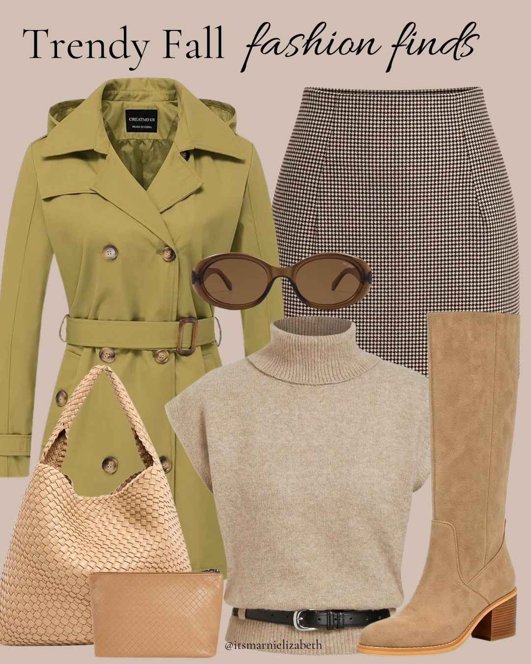 Fall style, but with a little more personality. 🤎 I’m especially into the olive + chocolate brown combo, tailored pieces, and those ’70s-inspired sunglasses. 

fall fashion, fall outfit inspo, olive green fashion, brown outfits, trendy fall style, classic with a twist, autumn wardrobe, chic everyday style, fall trends, women’s fashion

#LTKootd #LTKgrwm #LTKSeasonal