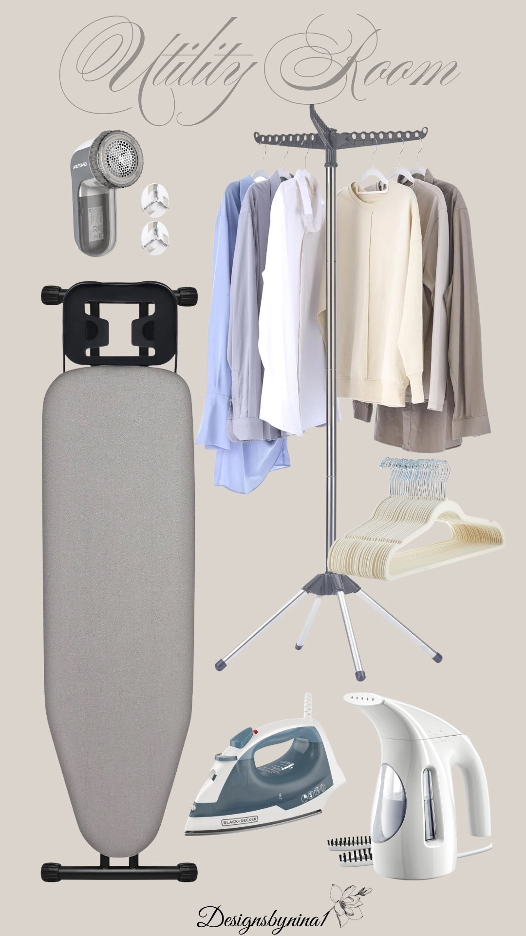 Clothing Care Essentials! Utility Room Organization Essentials from Amazon!🩶

#LTKHome