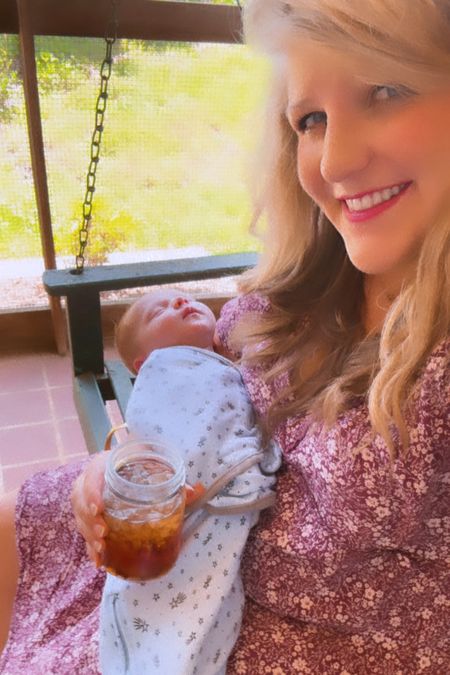 Summer days with a newborn are a whole new level of sweet!! 🥹🤱🫶🏽🌾☀️🥰

I sure am loving all of the front porch swing rockin’ 🤍 my sweet angel baby Levi Rhett 👼🏼, backyard sprinkler 💦 fun 🤩 (Judson - and “Dada” 🤭 - had a ball, y’all!! 😍), allll the sibling lovin’ 🩵 (I’m a puddle and officially need 10 more hehe!! 👶🏼🙈), and soaking in these precious memories with my baby boys!! 👶🏼🩵👶🏼 I didn’t know it was possible to love my TWO babies this much - but goodness, it feels like my heart has just grown twice as big!! 🥹🤱 I love my babies something BIG!!! 🤍

Today started with some baby snuggles from “Dada” before he headed off to work! 🫶🏽 We sure do love you, @wesmabry 😘🥰 and how hard you work for our family to give us our dreams 🌾 and raise all these babies!!! 🥹👶🏼🤱 And shortly after, my sweet angel Judson woke up and immediately preceded to grab “Dada’s” Bible 📖 off of his nightstand and “read it” to me 🥹😭 (➡️ Swipe over to see the video - it’ll melt your heart 🫶🏽) - I mean what?! He is so special y’all!! 👼🏼🤍 The rest of the day was spent reading books 📚 to bubba while he’s napping 🥹😴🫶🏽, little bubs sleeping 😴 in mamas arms in the shady part of our yard 🌳 while big brother got to play outside before lunch and nap time 💤, popsicles on the porch 🌾 & watering 💦 flowers 💐 with my tiny firstborn bestie 🥰, andddd then my best friend @em_tisdale came and delivered the most amazing meal 🍽️ (& even a “happy meal” for Judson 🤩 haha and an early birthday gift for me 🥹🎁) and it was just the sweetest evening (& baby’s blue eyes were really showing too 😍🩵)! We love you and your sweet family, em!! Thanks for making us feel so loved in this special new season of our lives as a family of 4️⃣!! 🤱🫶🏽

Also… we have been very into our  French Press coffee ☕️ these sleepy 😴 newborn days! 😋 Brings me back to my time living in Uganda 🇺🇬 - where we always made French press coffee!! 🌍 Also, our sweet baby Levi Rhett is legit an angel baby 👼🏼 and gave mama a 6 (!!!) hour stretch of sleep last night - he has been a great sleeper!! 💤 

#LTKFamily #LTKBaby #LTKHome