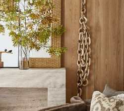 Wooden Chain Wall Art | Pottery Barn (US)