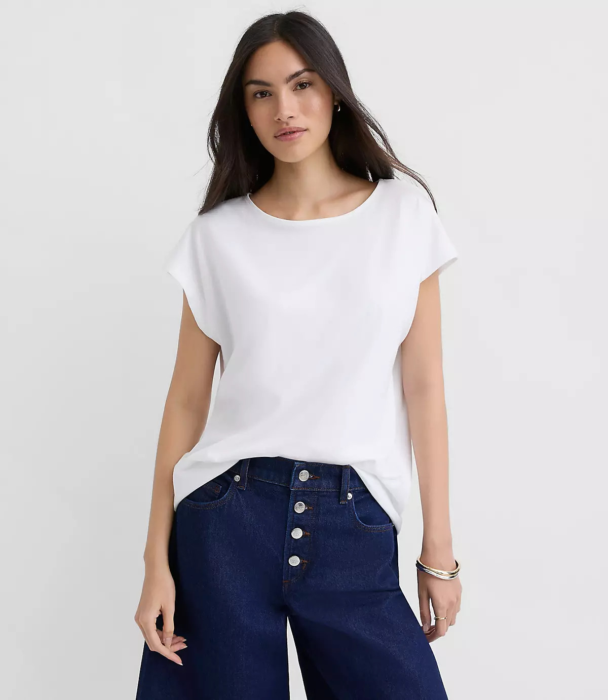 Modern Wedge Tee | LOFT