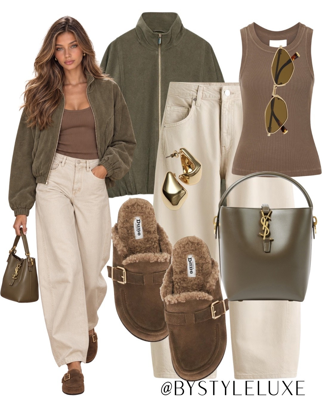 BARREL JEANS - These H&M light beige jeans are the perfect neutral shade for transitioning into autumn. Styled here with a lightweight @Zara jacket and cosy lined suede mules for everyday 

#jeans #jacket #autumnoutfit

#LTKautumn #LTKjeans #LTKshoes