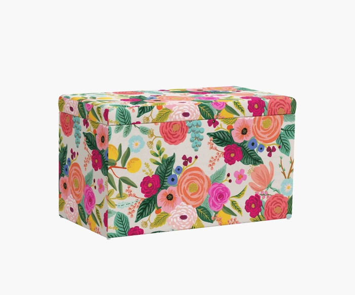 Garden Party Willie Storage Bench | Rifle Paper Co.