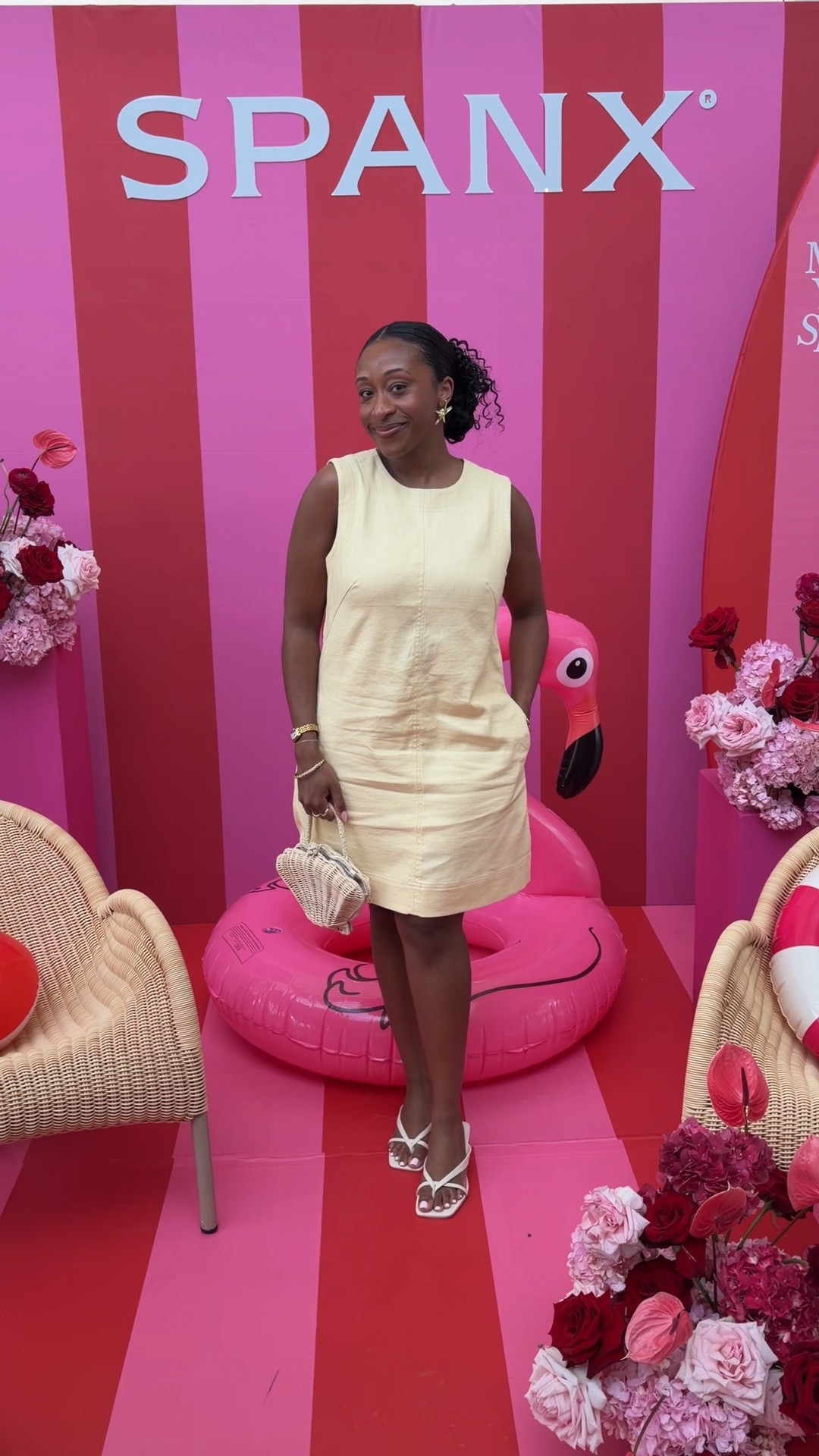 Miami Swim Week With @Spanx  was so much fun, let my nephew tell you all about it! I had such an incredible time hanging with Spanx and getting to make a splash. 💦💛🏝️ 

(Ootd, outfit of the day, petite fashion, Miami swim week, butter yellow dress, summer fashion)

#LTKootd #LTKvlog #LTKPetite