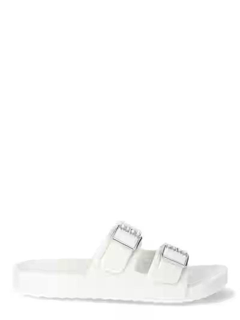 Madden NYC Women's Embellished Footbed Sandal | Walmart (US)