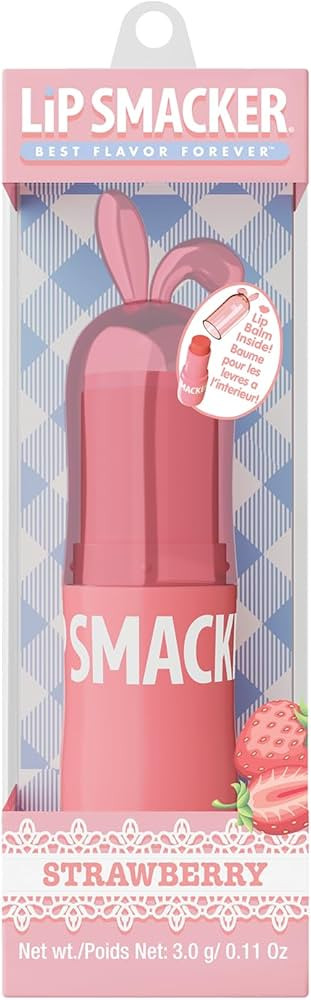 Lip Smacker Bunny Lip Balm, Moisturizing & Hydrating Lip Care, Fun & Collectible Easter Gift for ... | Amazon (US)