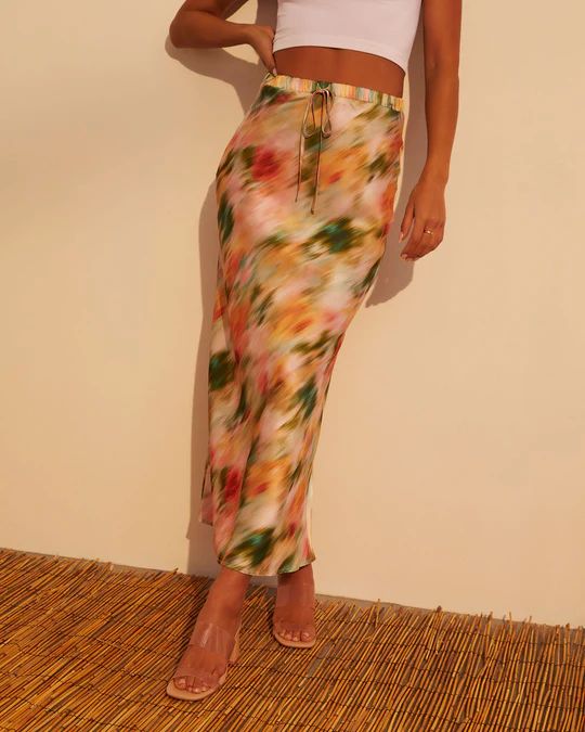 Haisley Abstract Maxi Skirt | VICI Collection