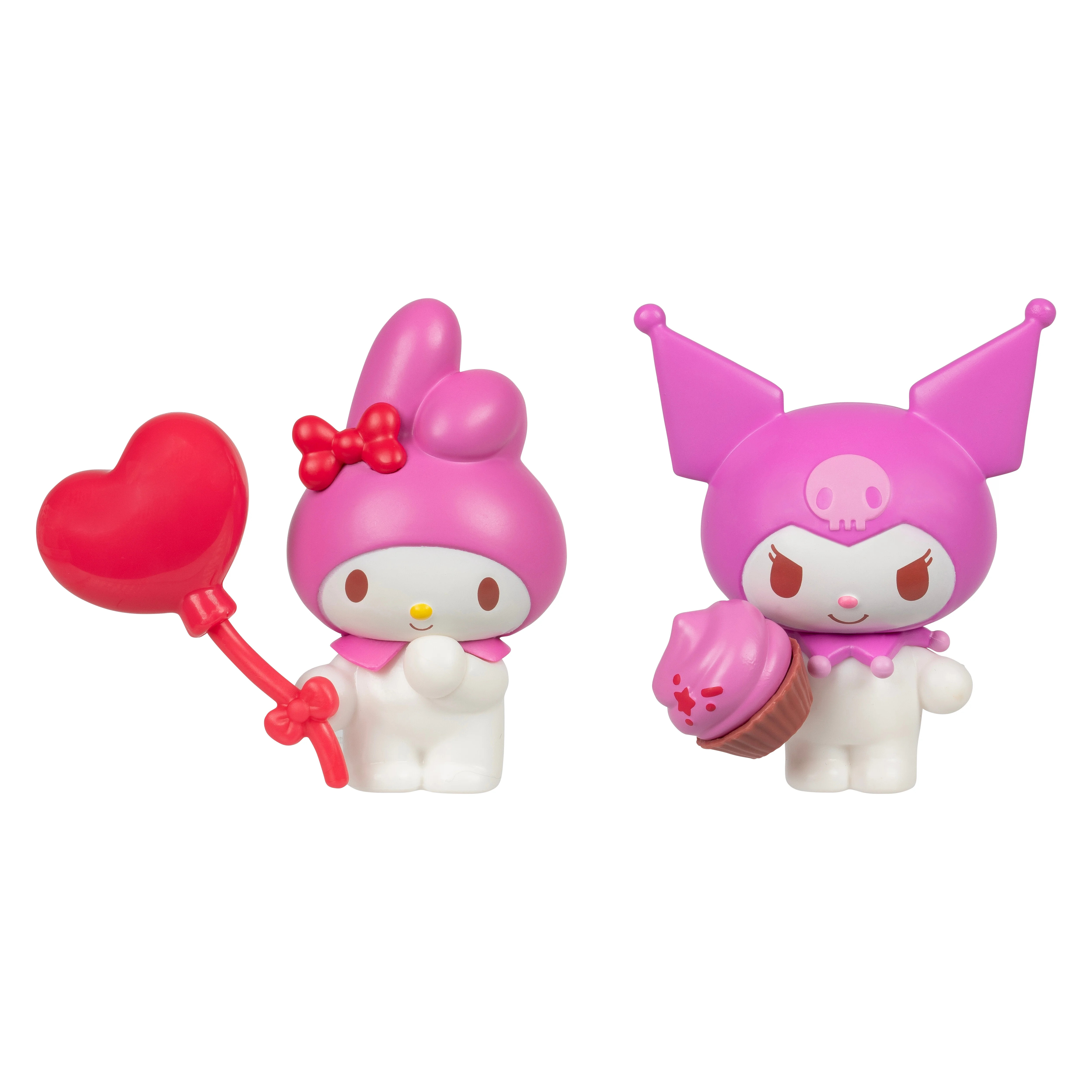 Hello Kitty 2-Figure Pack Valentine (Kuromi Cupcake, My Melody Heart Balloon) (Walmart Exclusive) | Walmart (US)