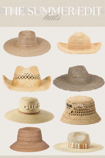 The coastal edit — straw hat round up 🤎

#summer #summerstyle #hats #strawhats #beachhats #designer #under50 #under100 #raffia #cowboyhat #buckethat

#LTKSwim #LTKSeasonal #LTKFindsUnder100