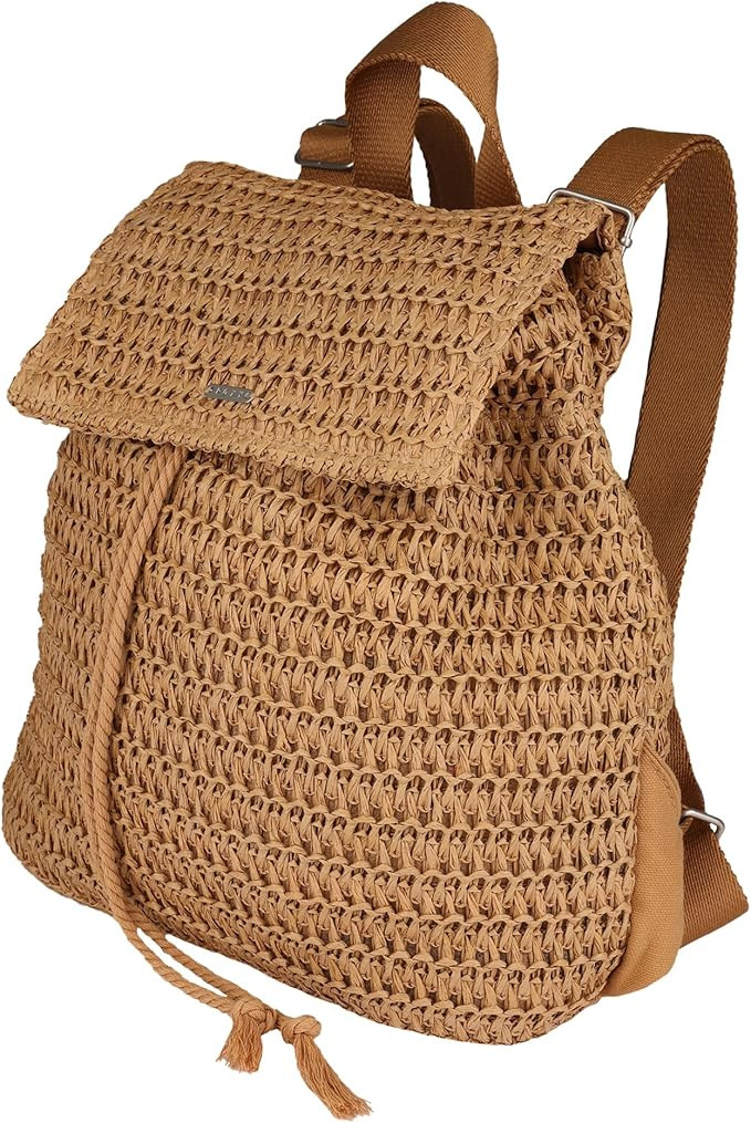 Roxy Spotless Sunnies Backpack | Straw | Beach | Vacation | Travel | Eco-Friendly | Lightweight |... | Amazon (US)