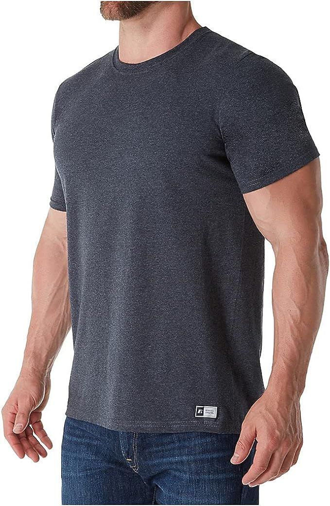 Russell Athletic Men's Cotton Performance Short Sleeve T-Shirt | Amazon (US)