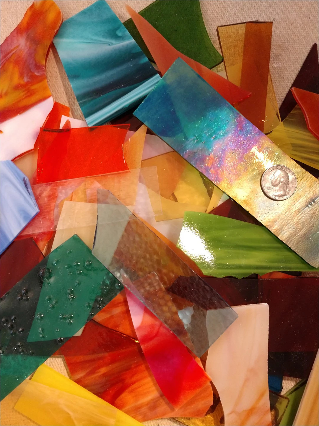 3 Lbs. Stained Glass Scraps - Etsy | Etsy (US)