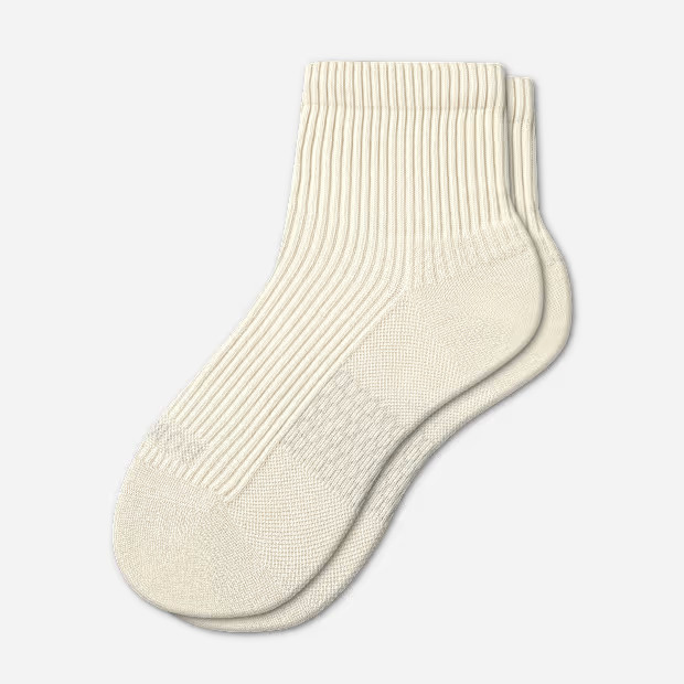 Women's Modern Rib Quarter Socks | Bombas