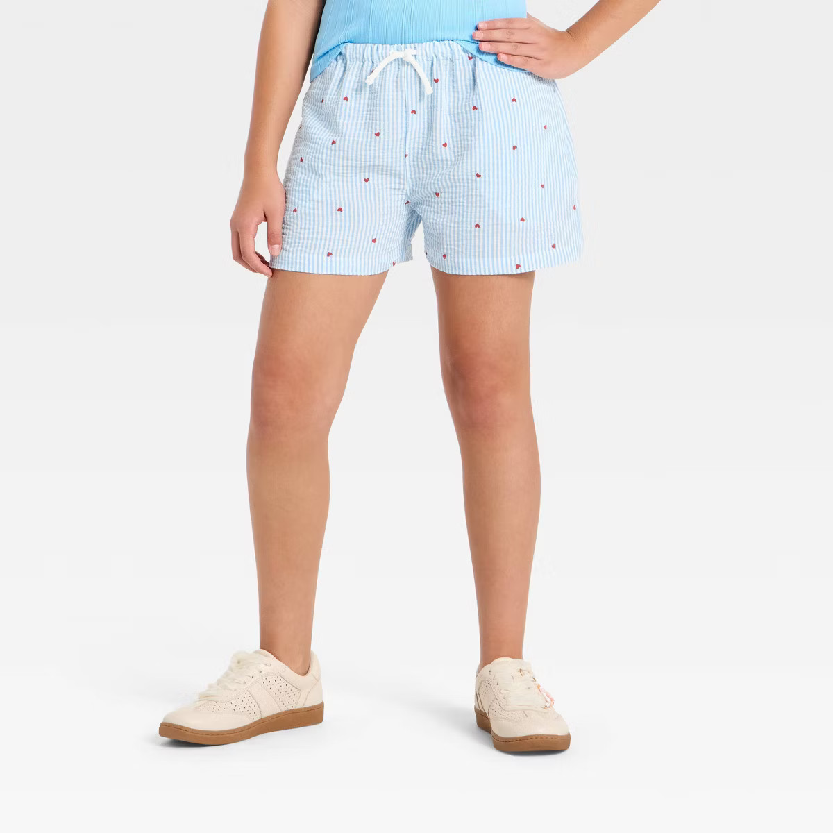 Girls' Striped Lounge Shorts - art class™ | Target