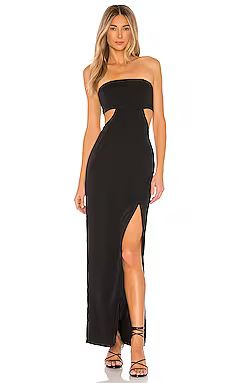 superdown Paola Maxi Dress in Black from Revolve.com | Revolve Clothing (Global)