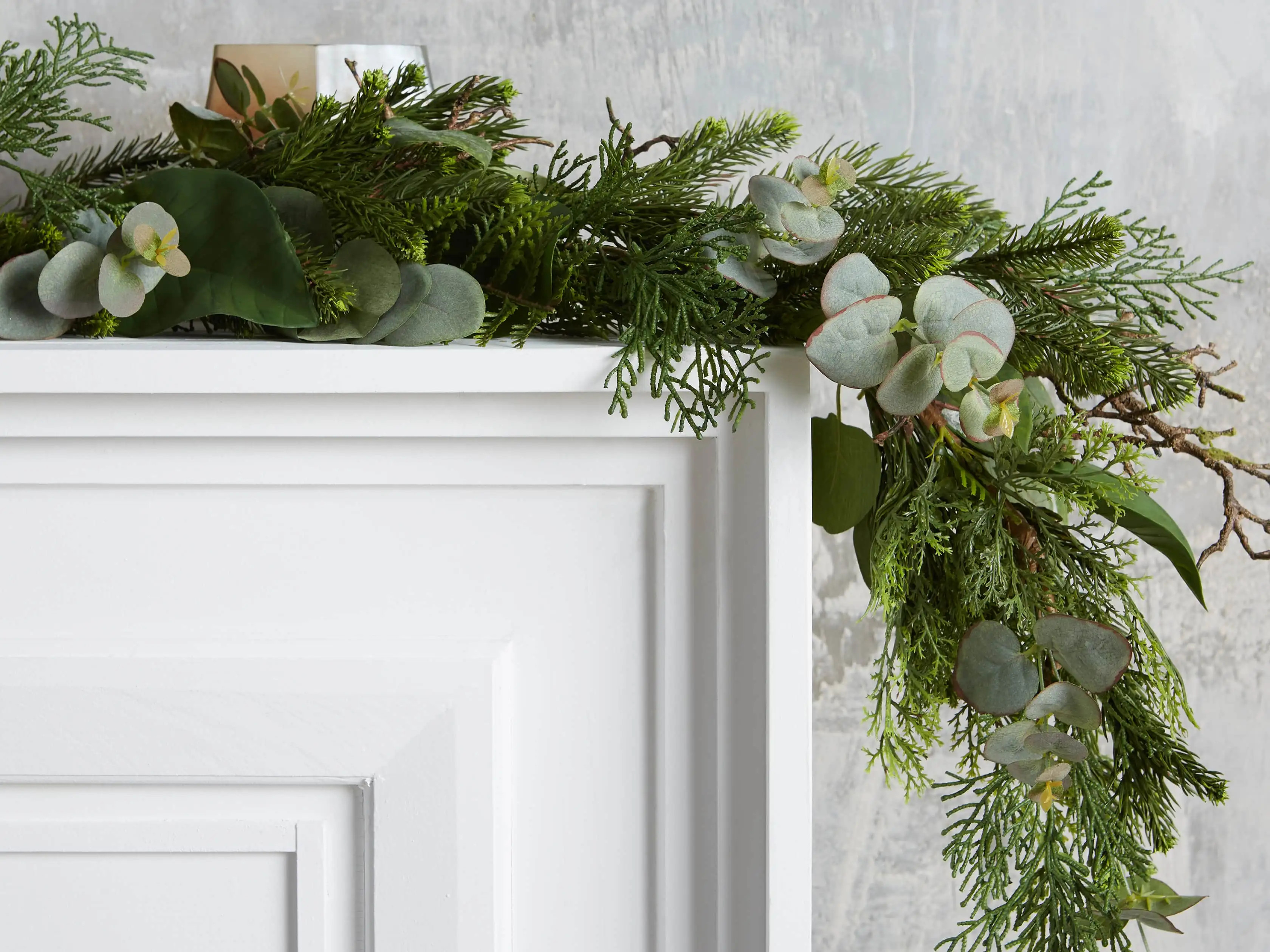 Faux Mixed Greenery Garland | Arhaus | Arhaus
