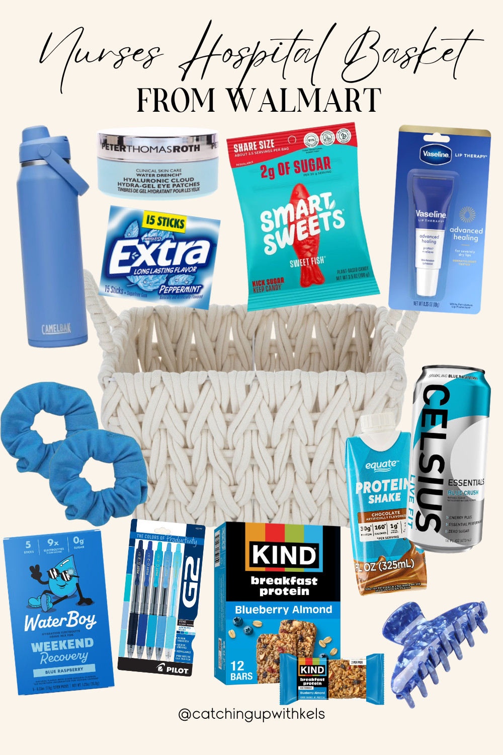 Sweet + simple nurse baskets for delivery day! Snacks, drinks, and small luxuries to show our gratitude and say thank you! 

 #LTKmomlife #LTKBaby #LTKBump